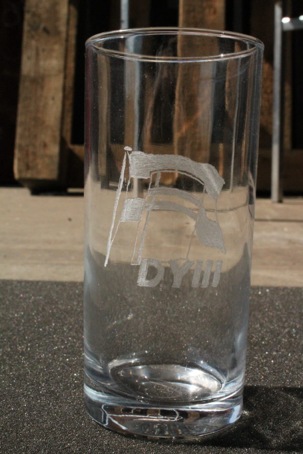 Longdrinkglas DY3 logo